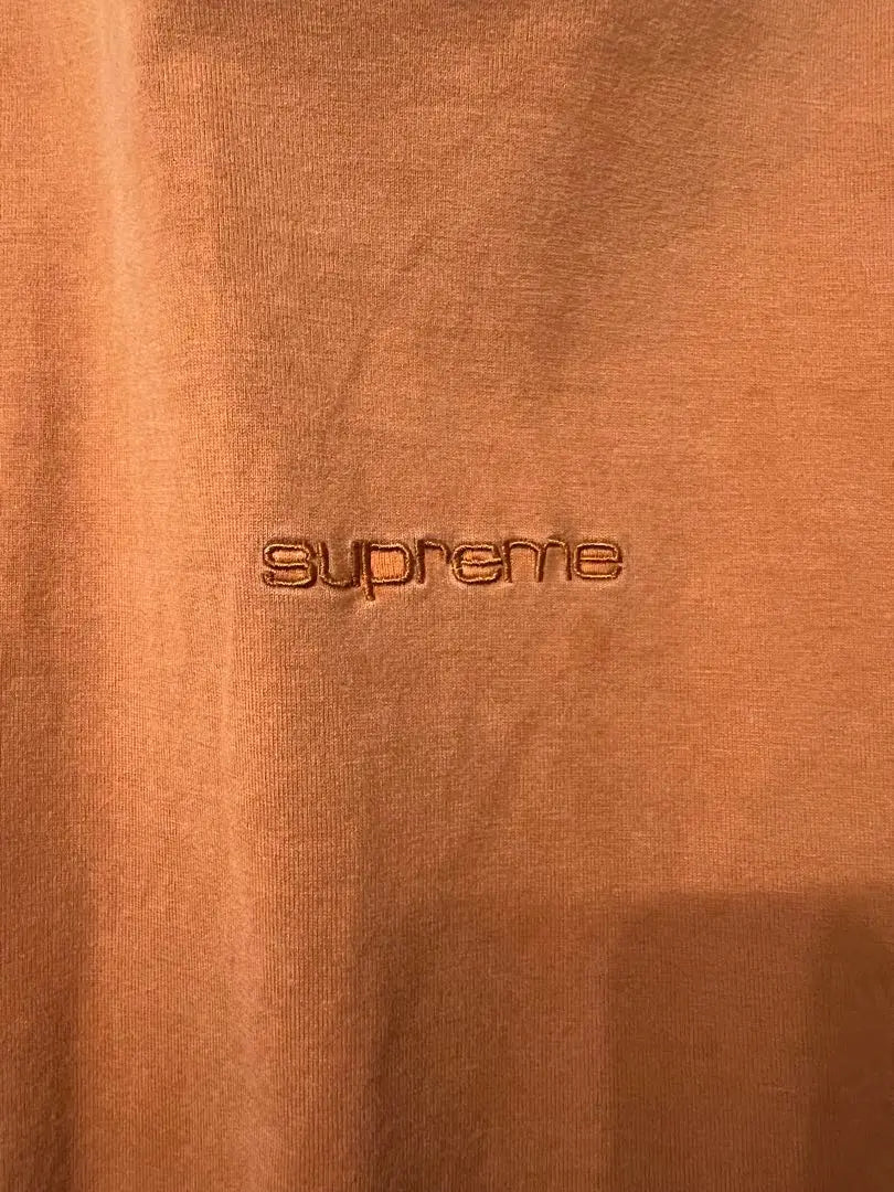 Camiseta sobreteñida Beauty Supreme Naranja óxido Talla M | 美品 camiseta suprema sobreteñida Rust オレンジ Mサイズ