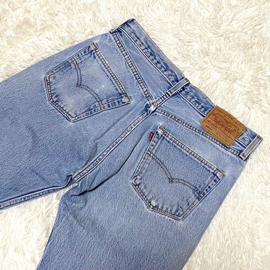 ✨Difícil de conseguir✨ Levi's 501XX Valencia 555 Hecho en EE. UU. Daños | ✨入手困難✨ Levi's 501XX バレンシア 555 米国製 ダメージ