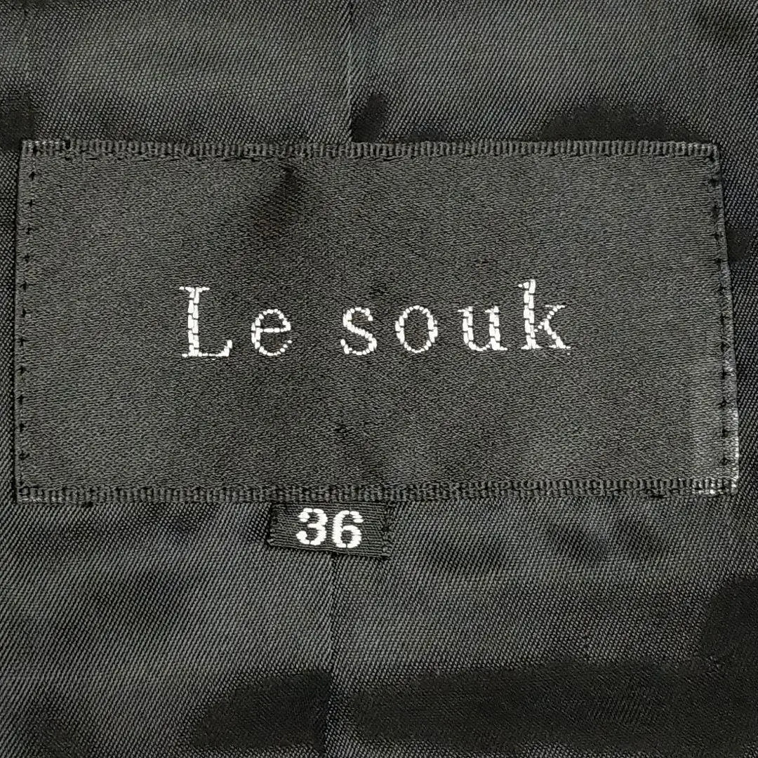 Rusouque beautiful velour tailored jacket single 1 button black 36