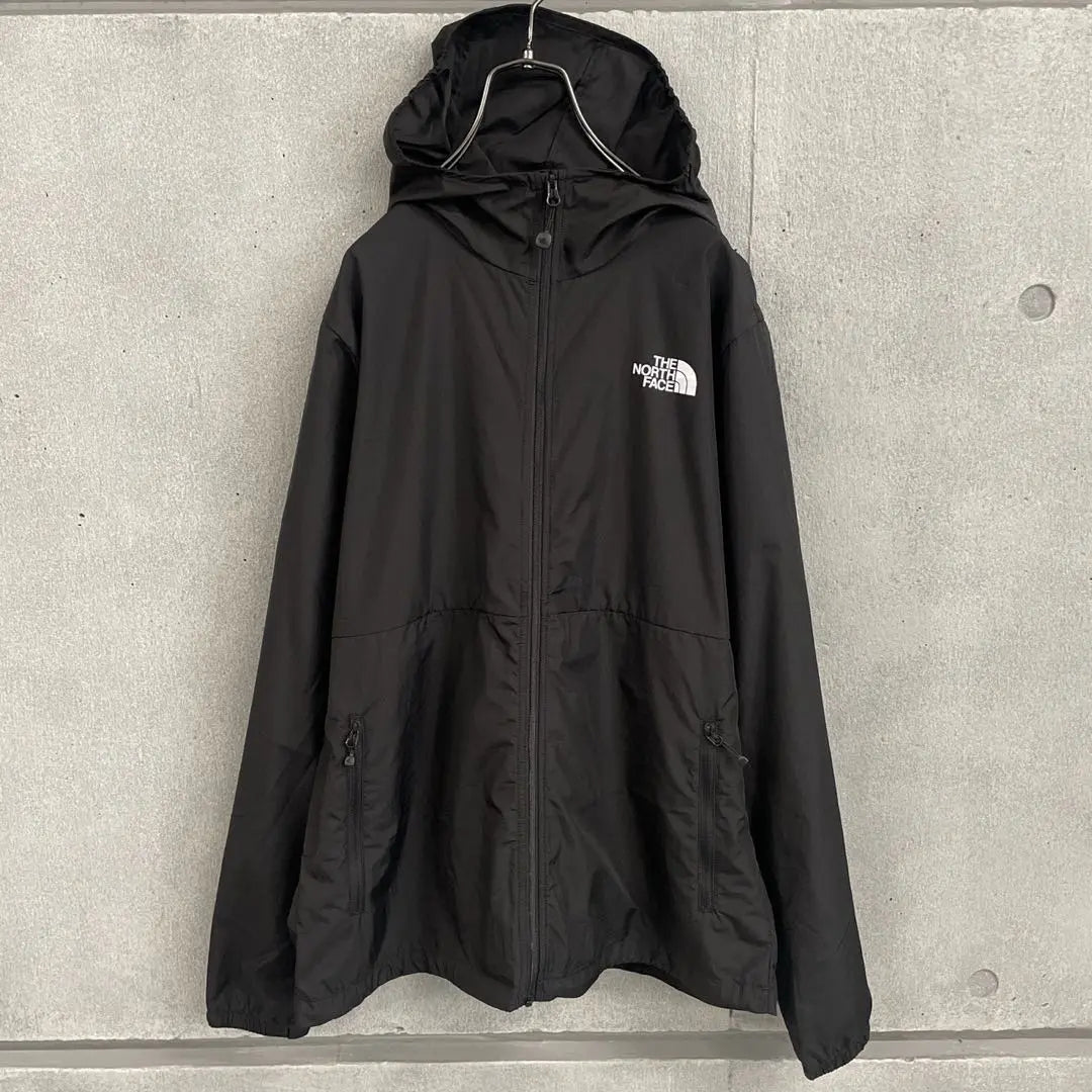 New North Face Nylon Parka Black Women's L