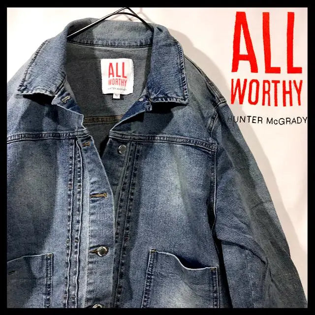 [ALL WORTHY] Denim jacket G-jacket Jeans Jeans Jeans