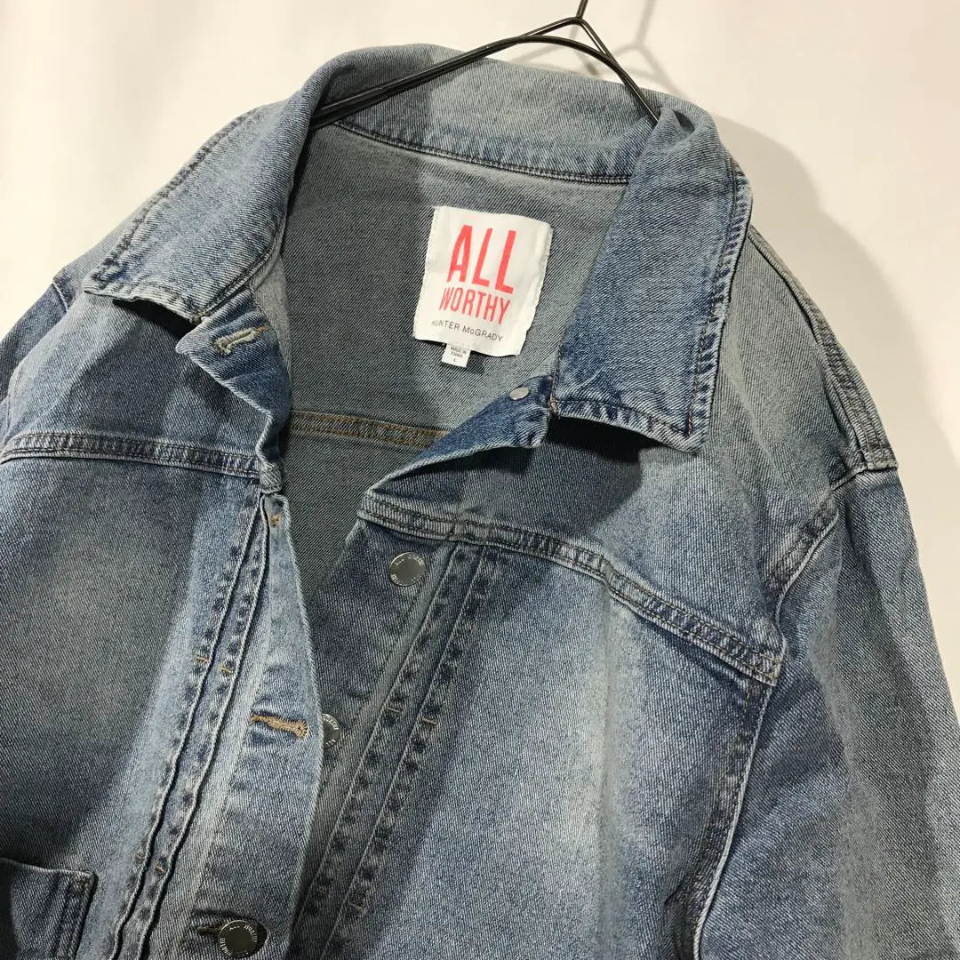 [ALL WORTHY] Denim jacket G-jacket Jeans Jeans Jeans