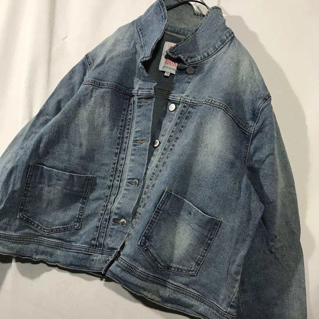 [ALL WORTHY] Denim jacket G-jacket Jeans Jeans Jeans