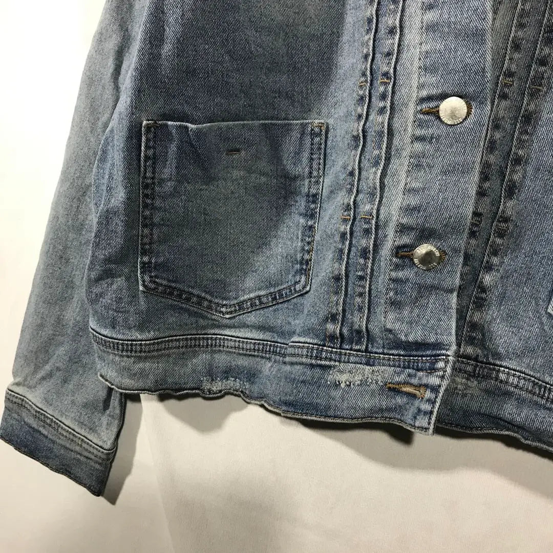 [ALL WORTHY] Denim jacket G-jacket Jeans Jeans Jeans