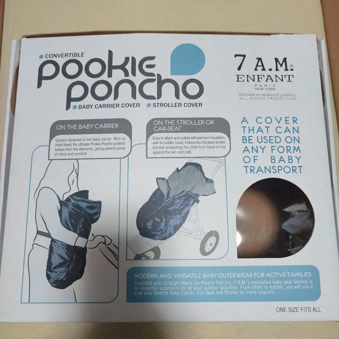 7A.M. ENFANT Pooky Poncho