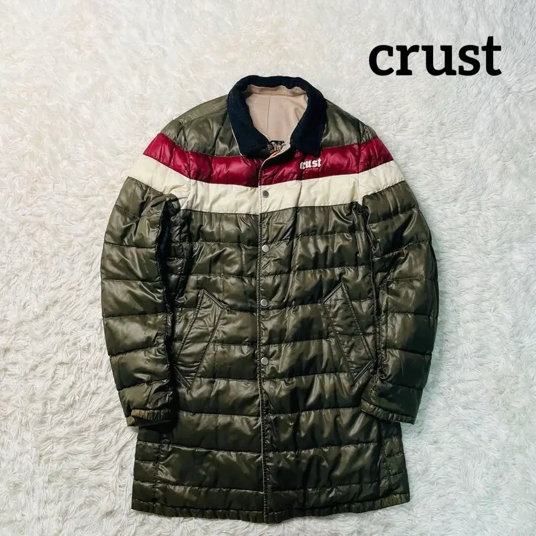 crust Natural Goose Down Coat Reversible Water Block L