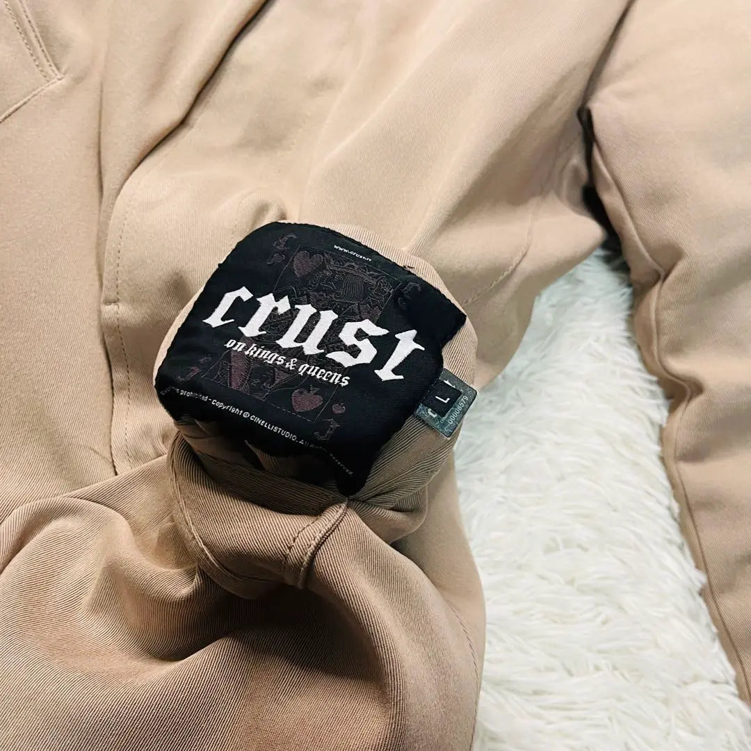 crust Natural Goose Down Coat Reversible Water Block L