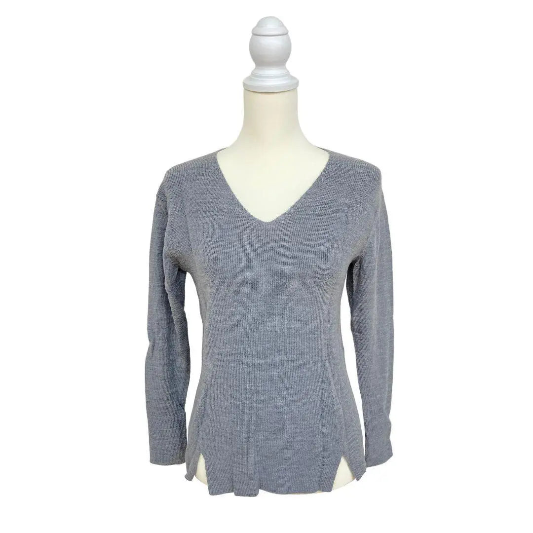 llega paris aribeparis jersey de punto gris mujer | llegar a paris アリベパリ ニット セーター グレー レディース