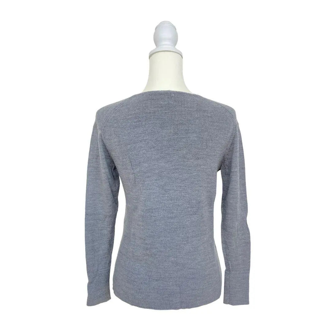 arrive paris aribeparis knit sweater grey women's | arrive paris アリベパリ ニット セーター グレー レディース