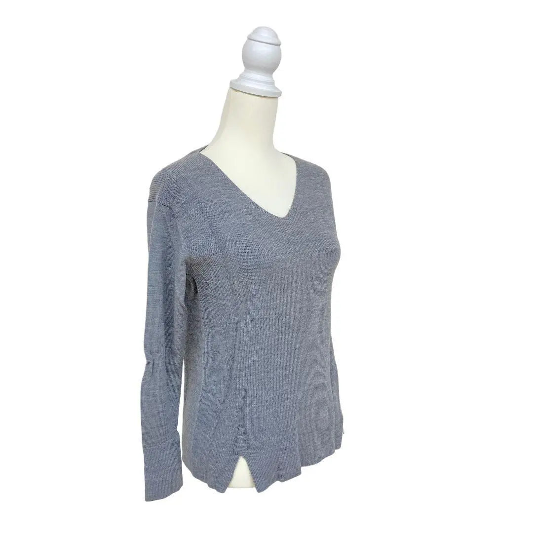 llega paris aribeparis jersey de punto gris mujer | llegar a paris アリベパリ ニット セーター グレー レディース