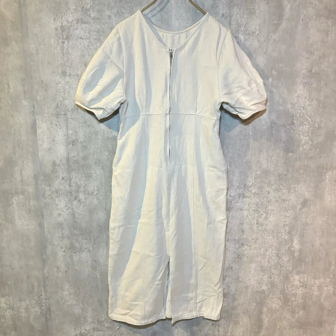 ✨Various and Reasonable✨ Titi Bait [M] Puff sleeve knee length dress 100% cotton