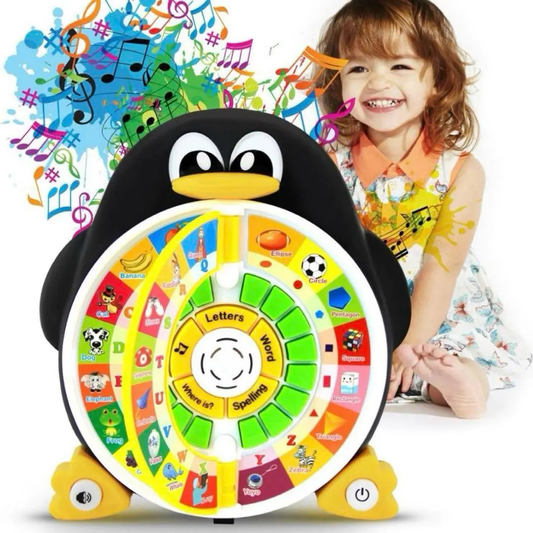 Juguetes educativos Juego de aprendizaje electrónico Penguin ABC Juguete educativo para aprender música Juguete para aprender inglés