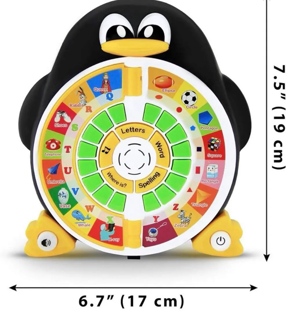 Juguetes educativos Juego de aprendizaje electrónico Penguin ABC Juguete educativo para aprender música Juguete para aprender inglés