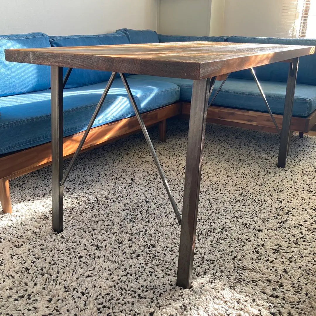 [Shipping included] Journal Standard Furniture Dining Table Old Law Iron | 【送料込】ジャーナルスタンダードファニチャー ダイニングテーブル 古材 アイアン