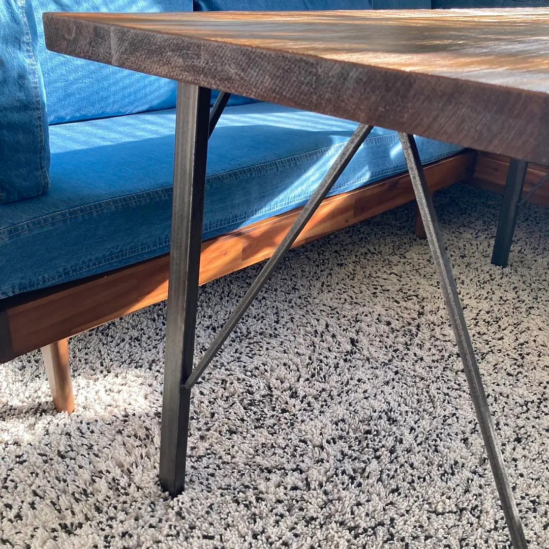 [Shipping included] Journal Standard Furniture Dining Table Old Law Iron | 【送料込】ジャーナルスタンダードファニチャー ダイニングテーブル 古材 アイアン