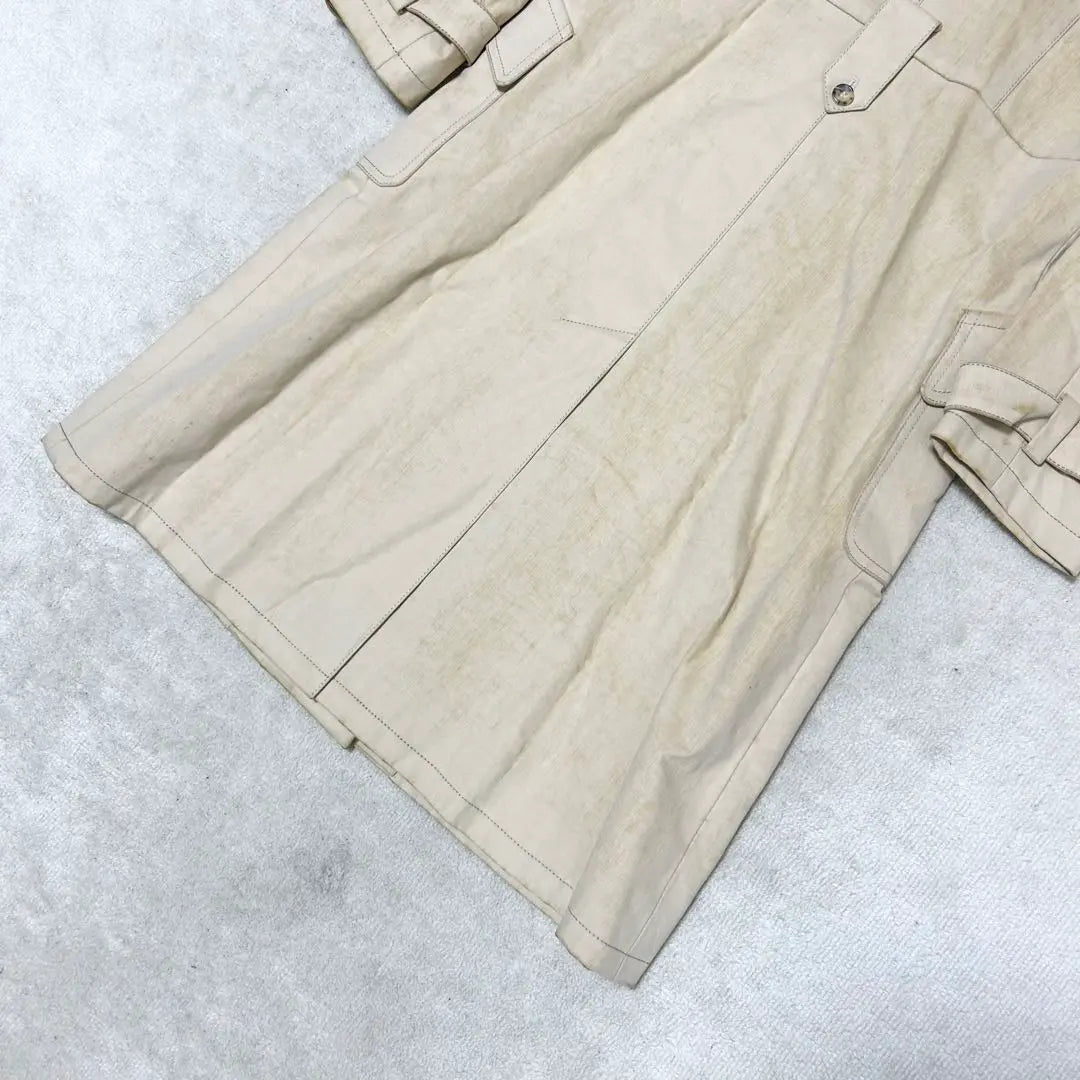 Is there a reason? Givenchy trench coat, damaged finish, spring coat, beige