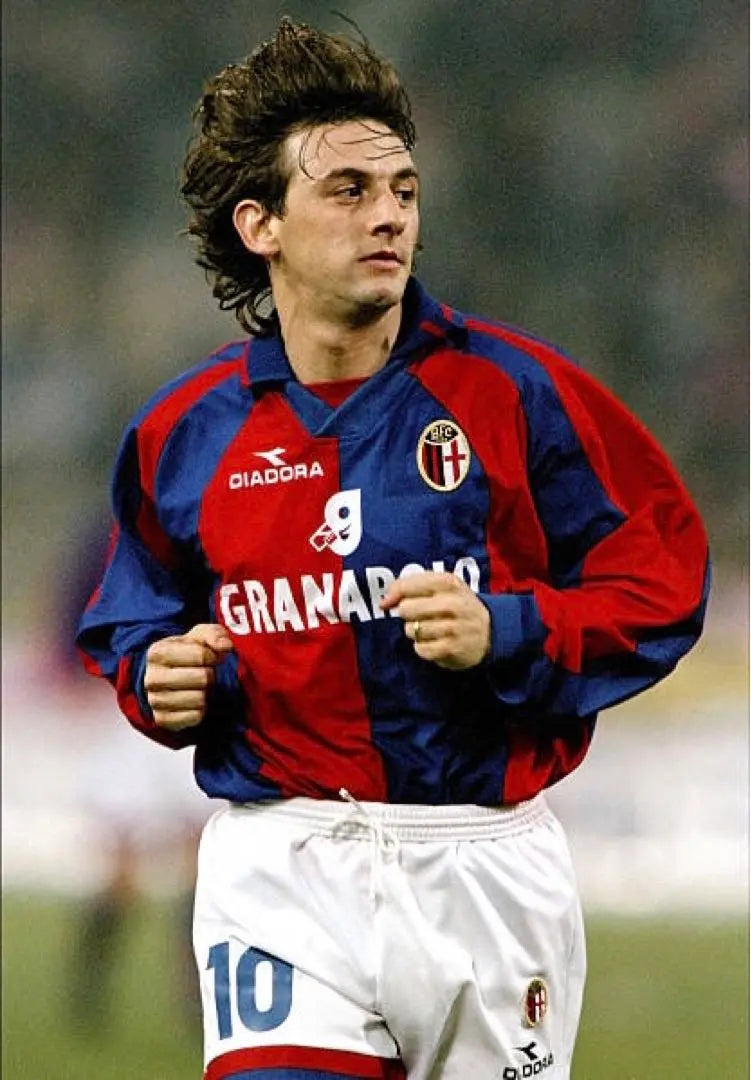 [New/with tag] 98/99 Bologna FC #10 Signori [L] Away