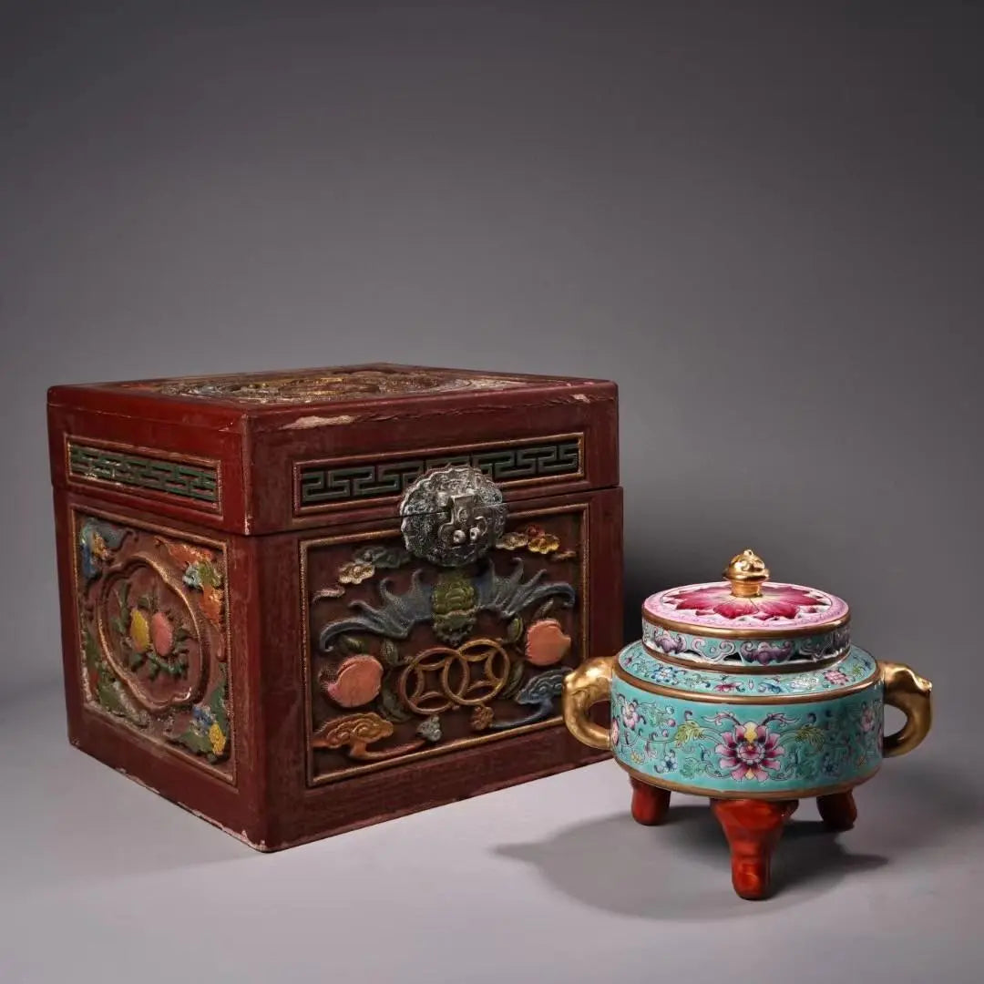 Chinese antiques, rare items, former collection, cloisonne and gold porcelain incense burners, pure hand-paintings, ancient ceramics, exquisite crafts, figurines