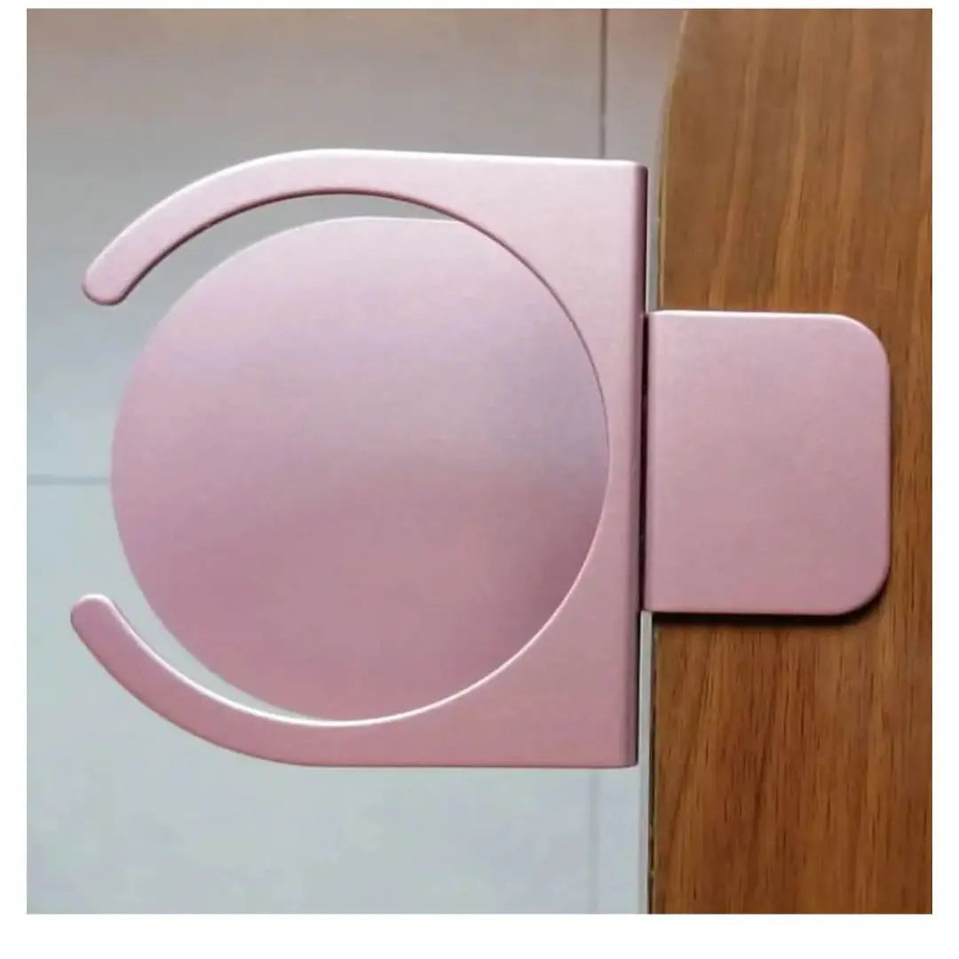 ❤ Popular product ❤ Drink holder clamp fixed metal desks and chairs (PINK)