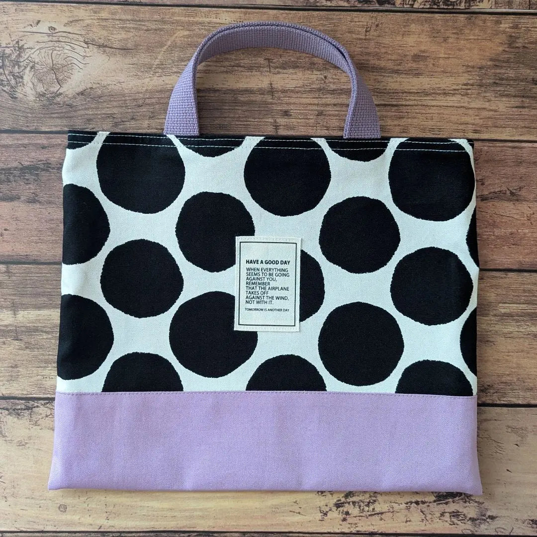 Entrance goods ☆ Tool bag Dot x Purple