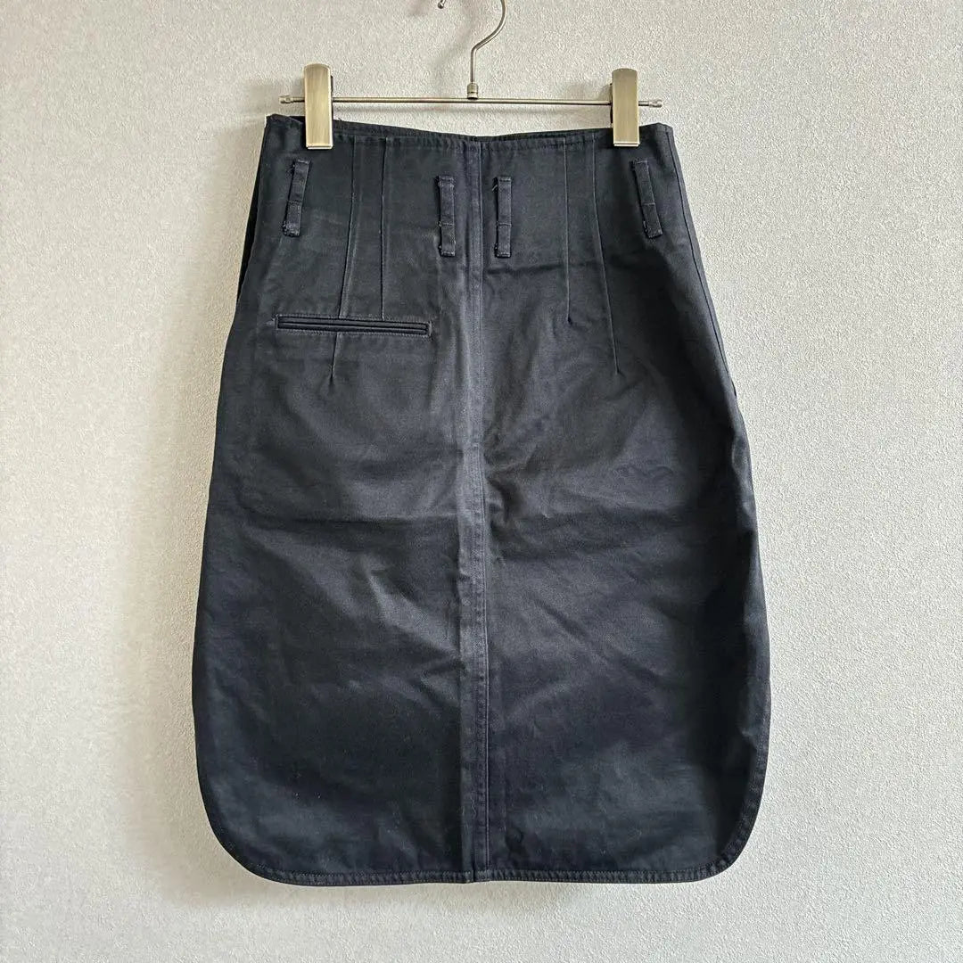 [Good condition, made in Japan] JAMES SMITH ✨ Round skirt ✨ Dark navy [36]