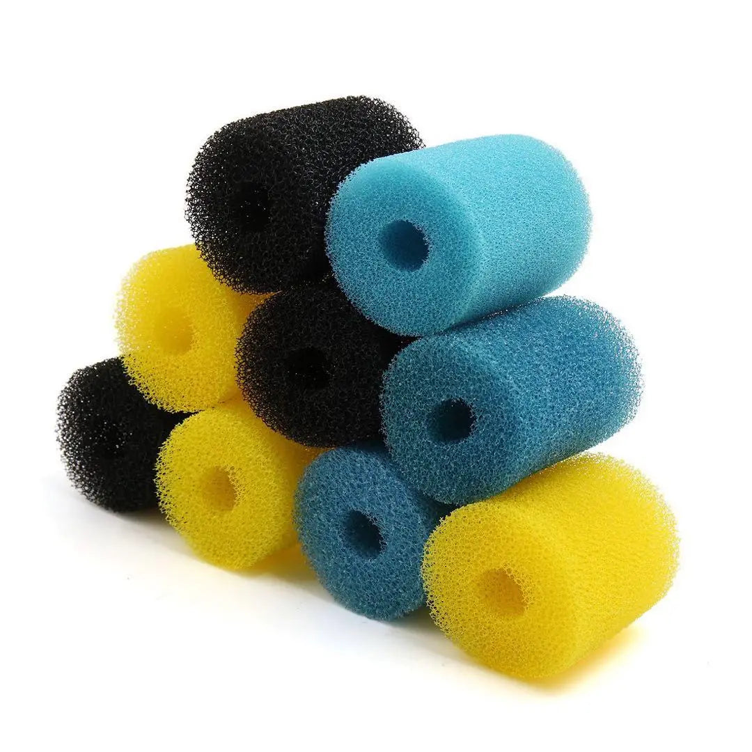 ❤Filter Sponge Aquarium Filtration Cartridge Blue Yellow Black