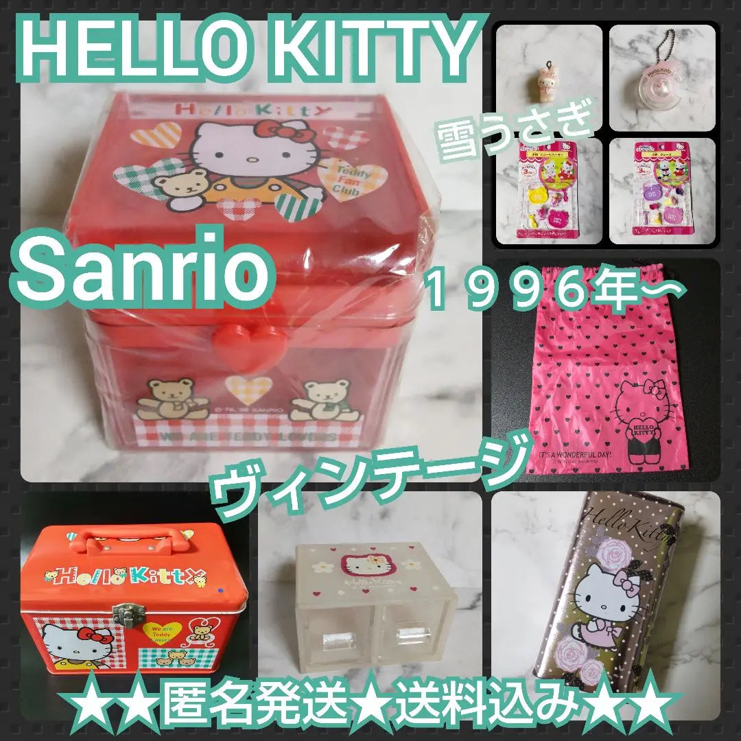 HELLO KITTY [1996] Jewelry case ★ New etc.