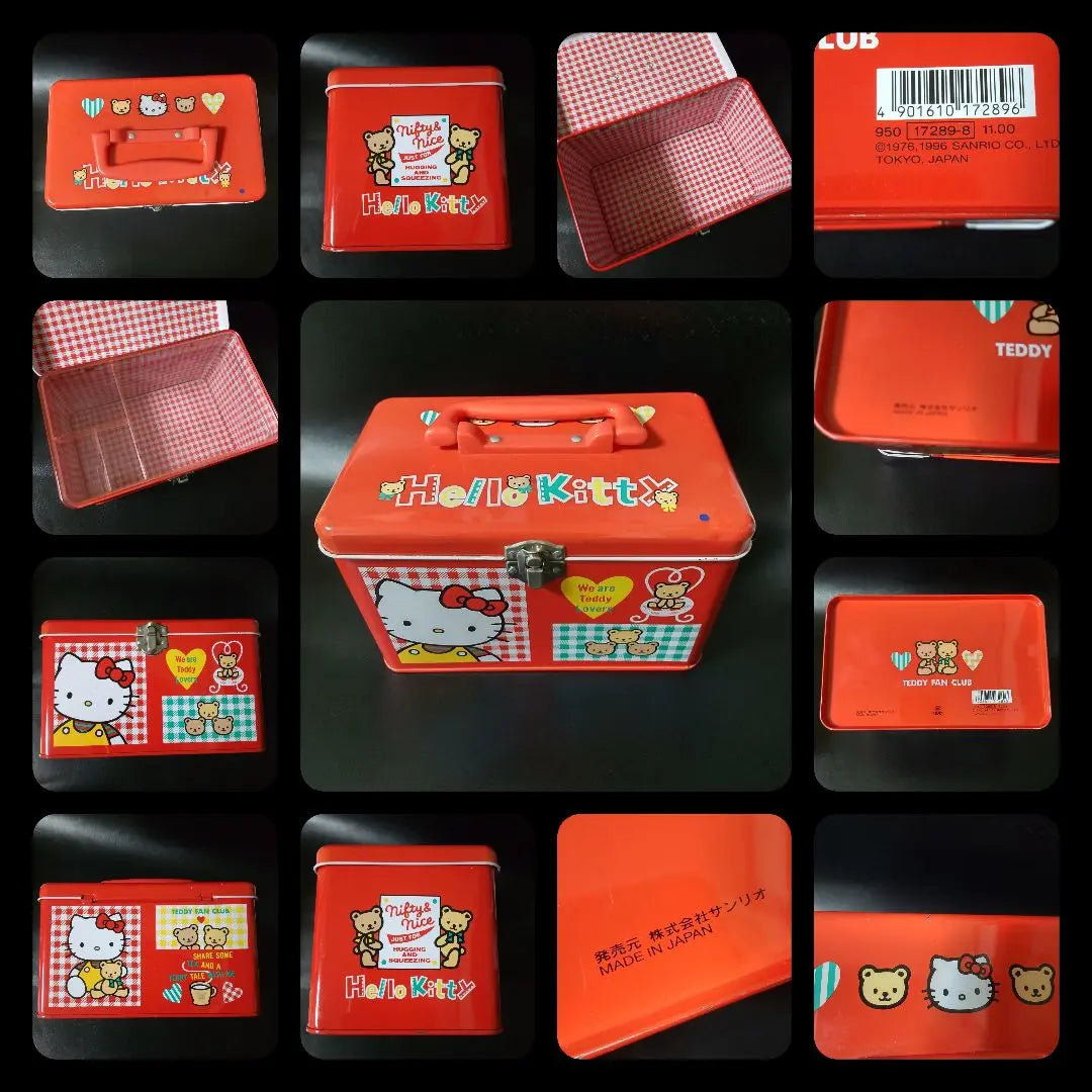 HELLO KITTY [1996] Jewelry case ★ New etc.