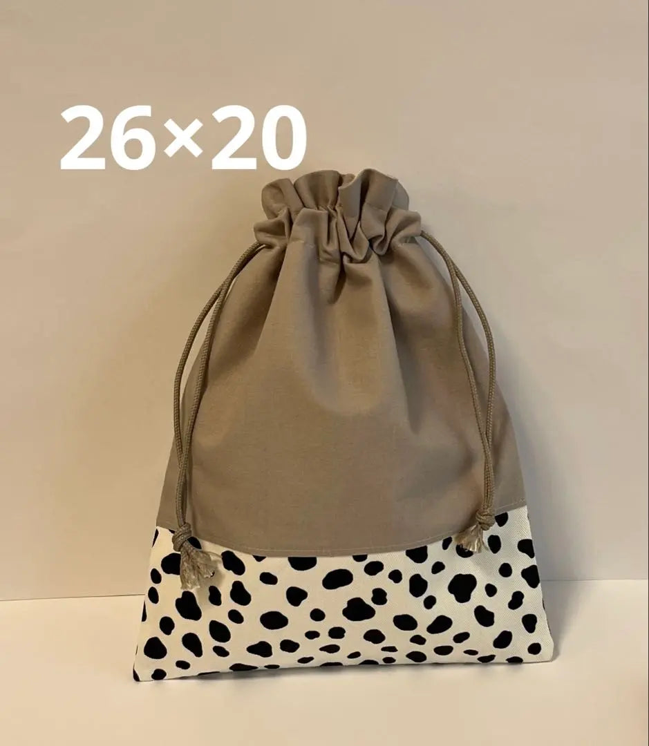 Placemat, drawstring bag, lunch bag, set, dalmatian