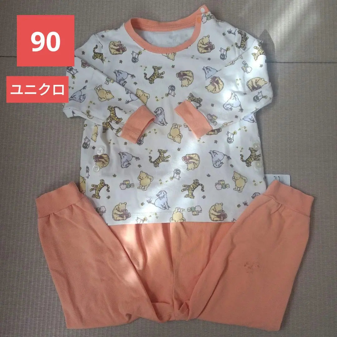 90cm UNIQLO Jama UNIQLO UNIQLO | 90cm　ユニクロパジャマ　 ユニクロ　上下セット