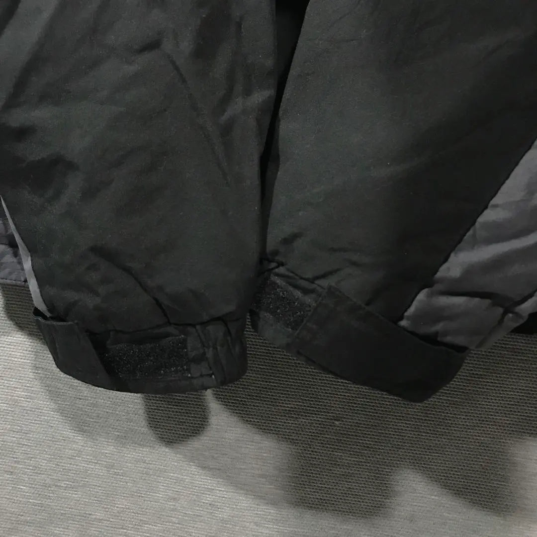 [HAYWARD.CA] Reversible embroidered logo fleece lining nylon jacket