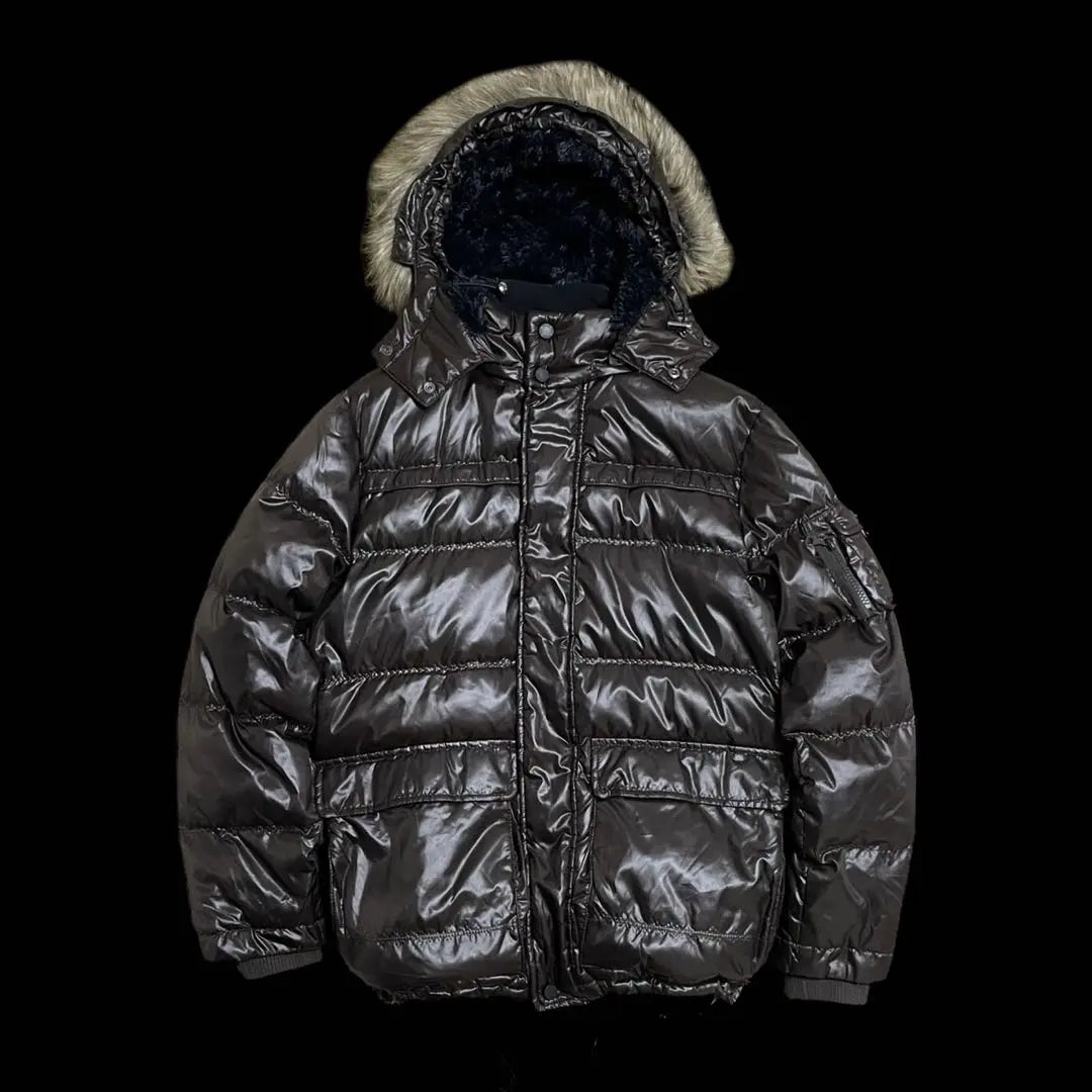 Y2K Furdown Jacket Older Fair League Laurele Gloss N2B Heisei