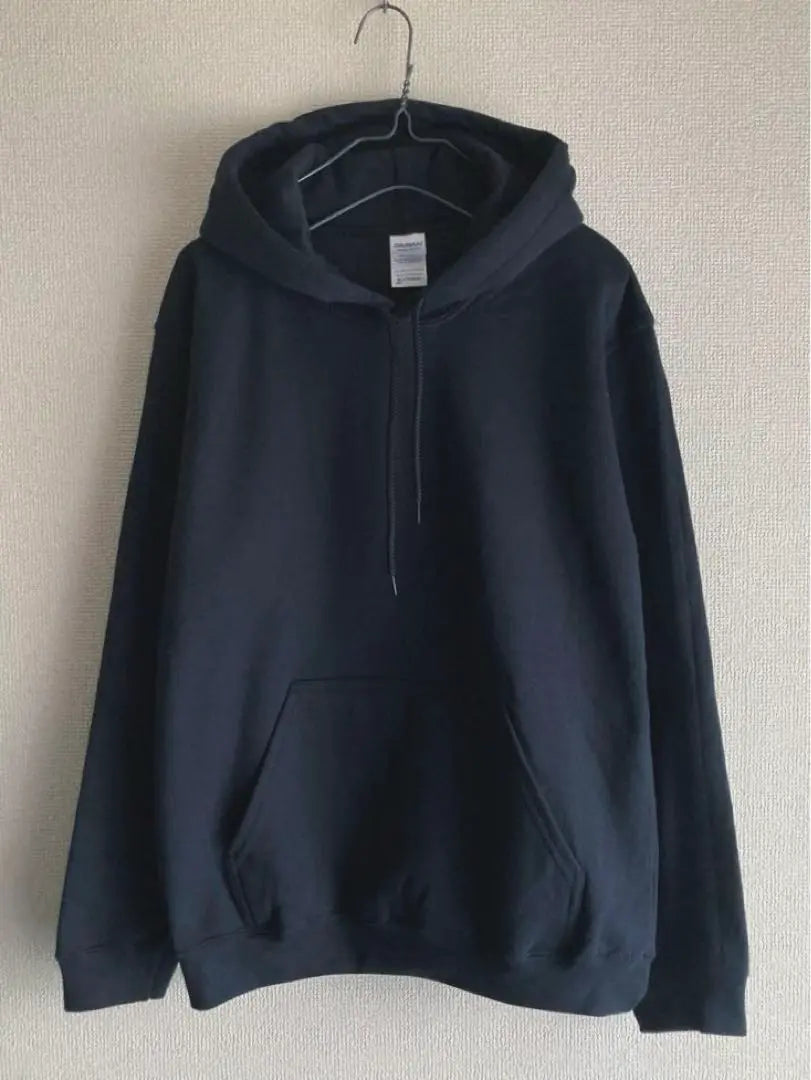 Unused GILDAN Parka Sweatshirt Black Black M