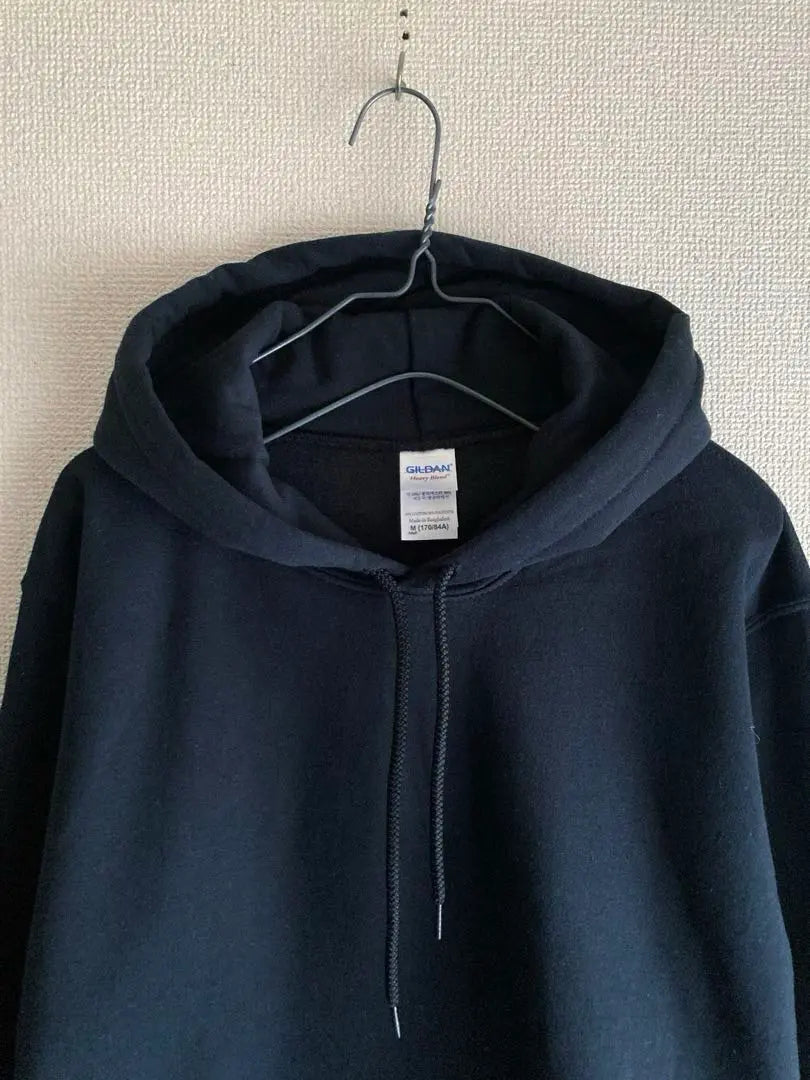 Unused GILDAN Parka Sweatshirt Black Black M