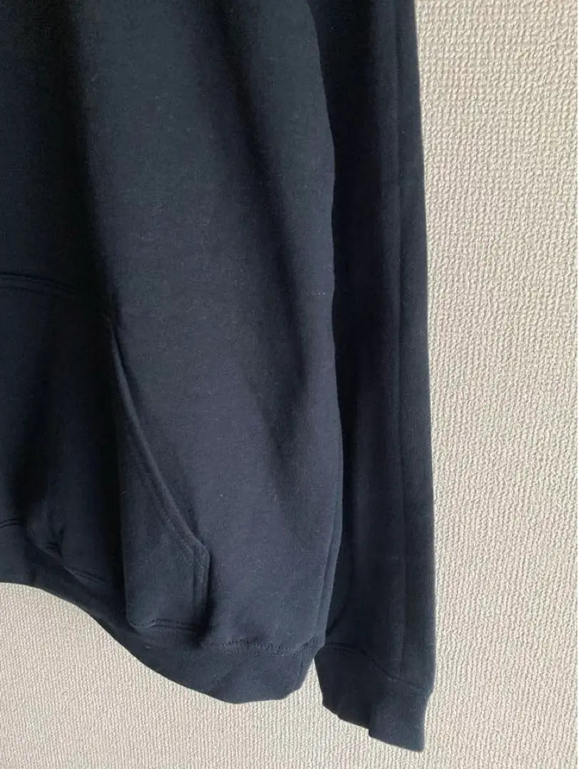 Unused GILDAN Parka Sweatshirt Black Black M