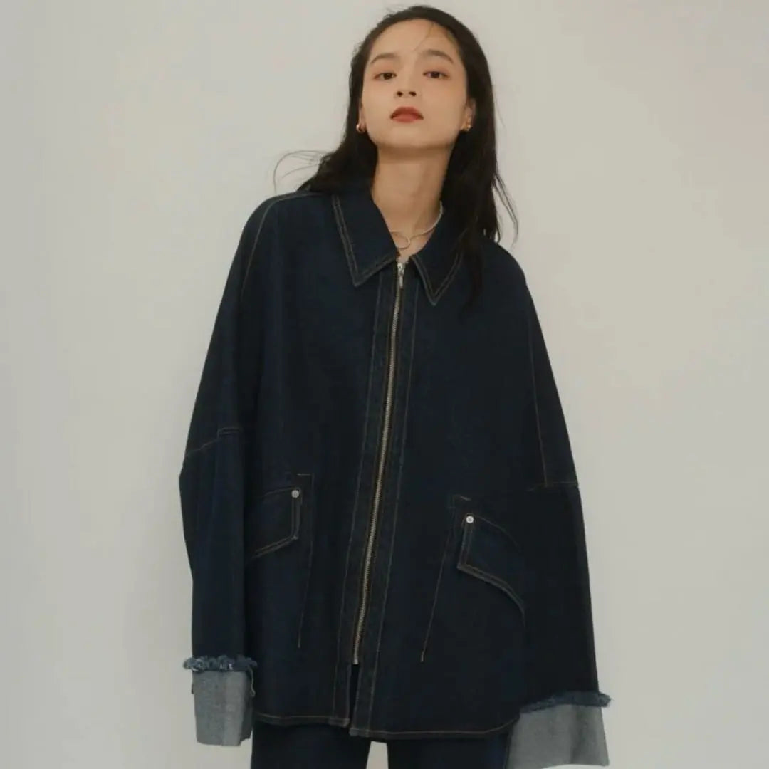 KnuthMarf denim over shirt jacket unisex