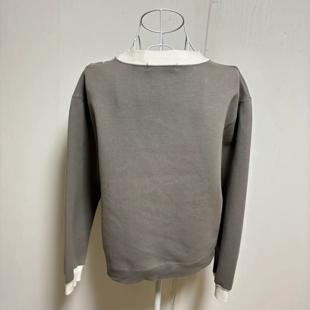 roarguns transformed color scheme sweatshirt 2 made in Japan, gray pullover, slit