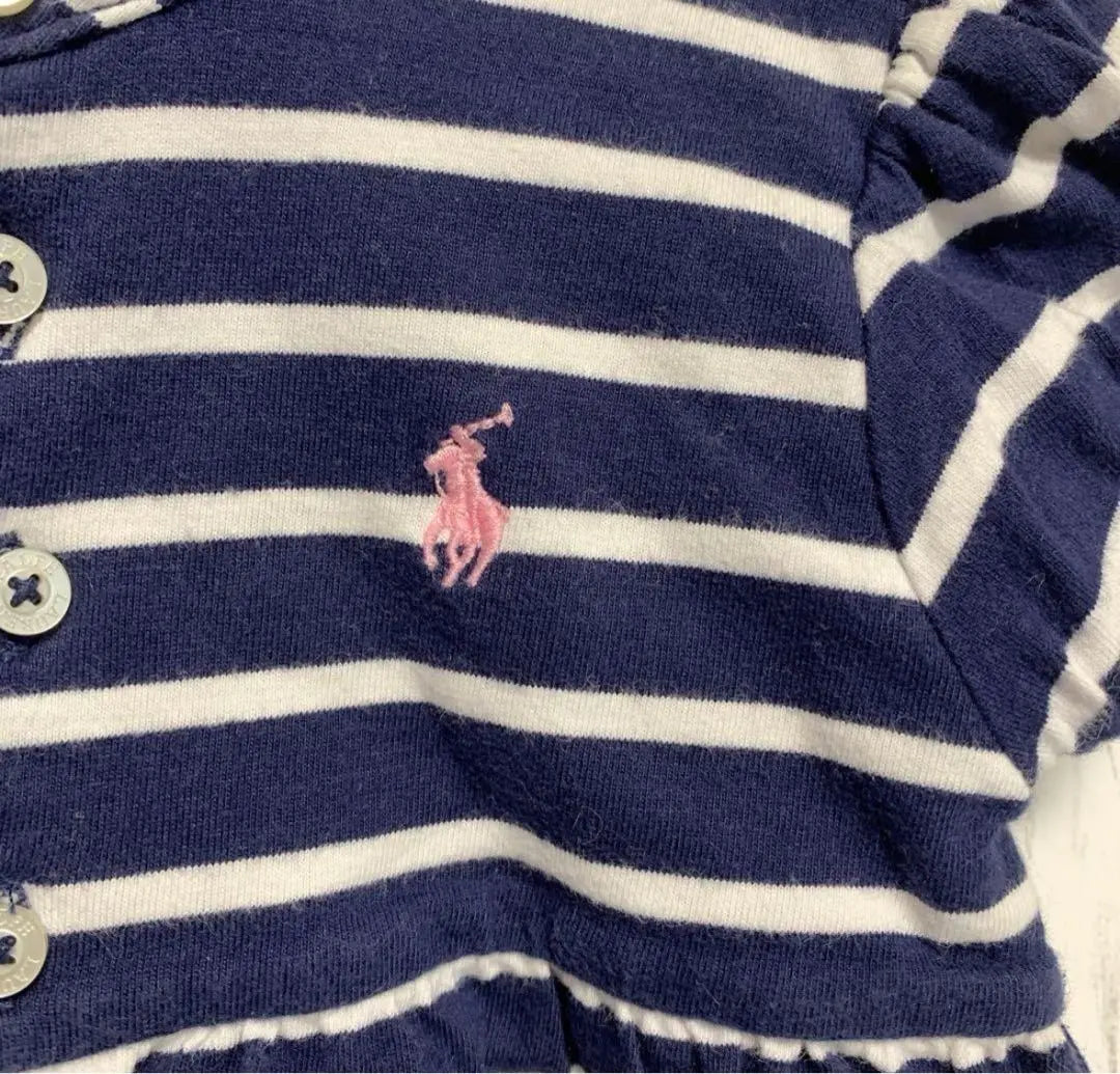 [Be prepared for a deficit❣️] Ralph Lauren Cute children's polo shirt dress Baby 80