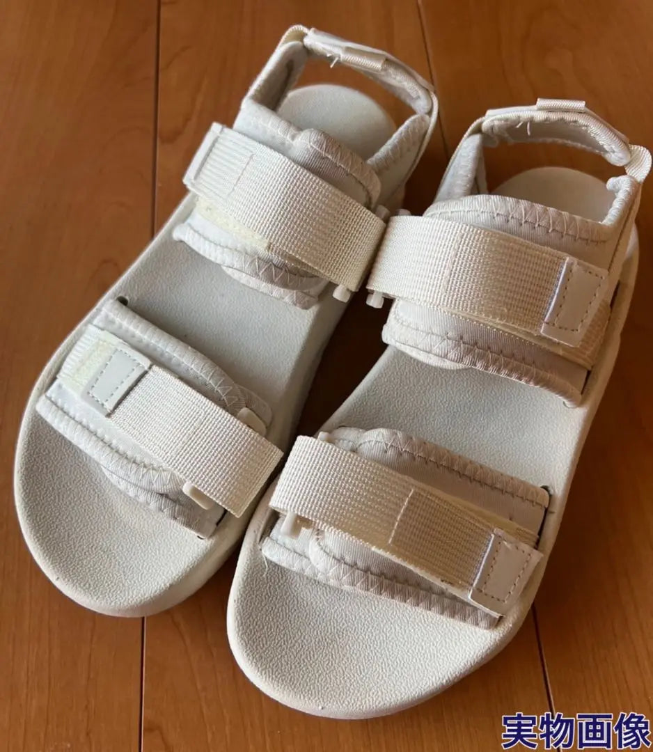 Sandals for Scale Sports Sandals White Women's Thick Sole Sandals 38 Shoes