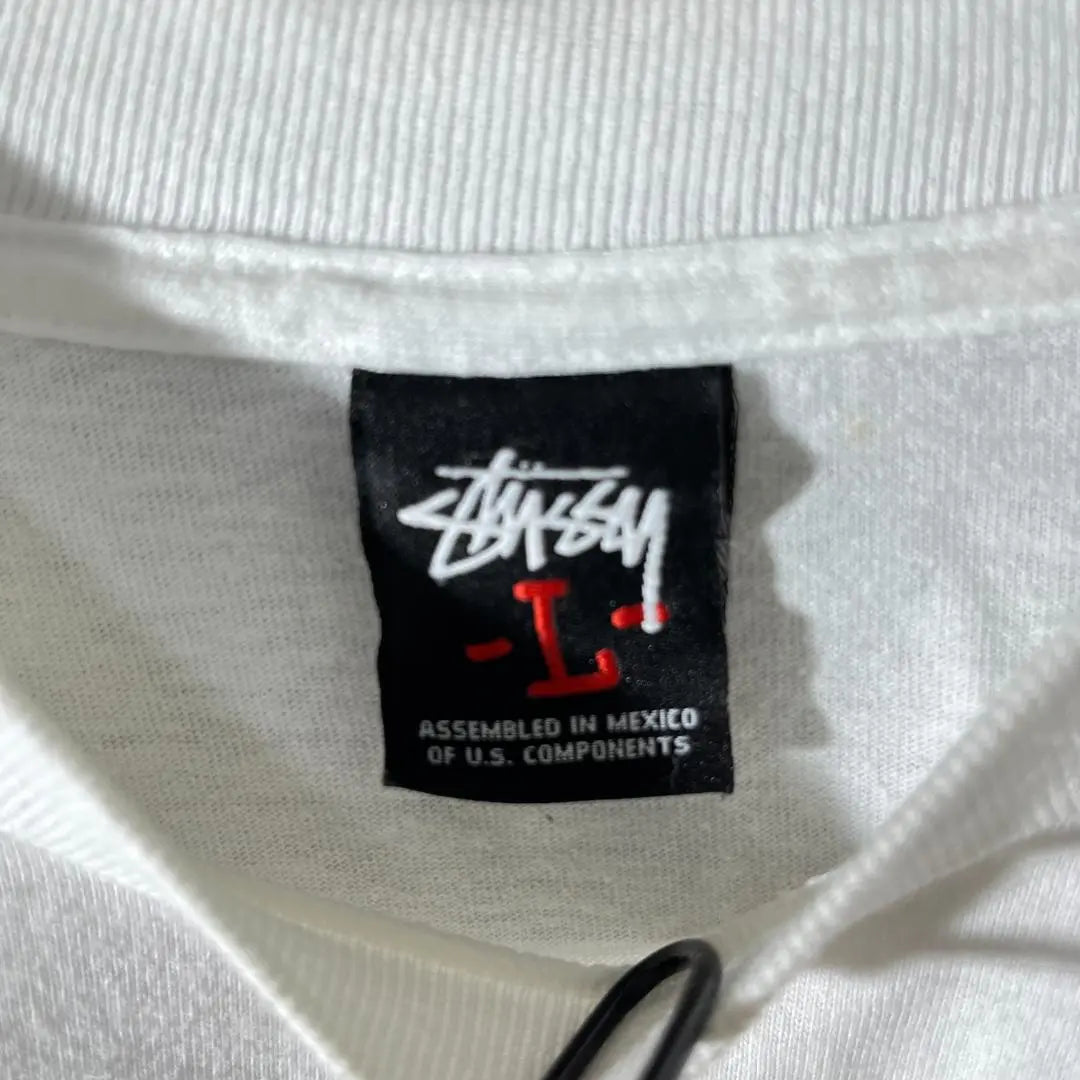 [Muy popular] Camiseta Stussy con estampado grande ◎ Presencia de calavera ◎ Doblaje suelto