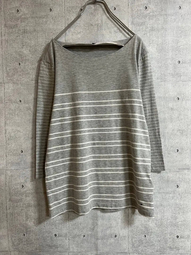 [Beauty] TOMMY HILFIGER Long T -shirt Gray Size S | 【美品】TOMMY HILFIGER　ロングTシャツ グレー　サイズS