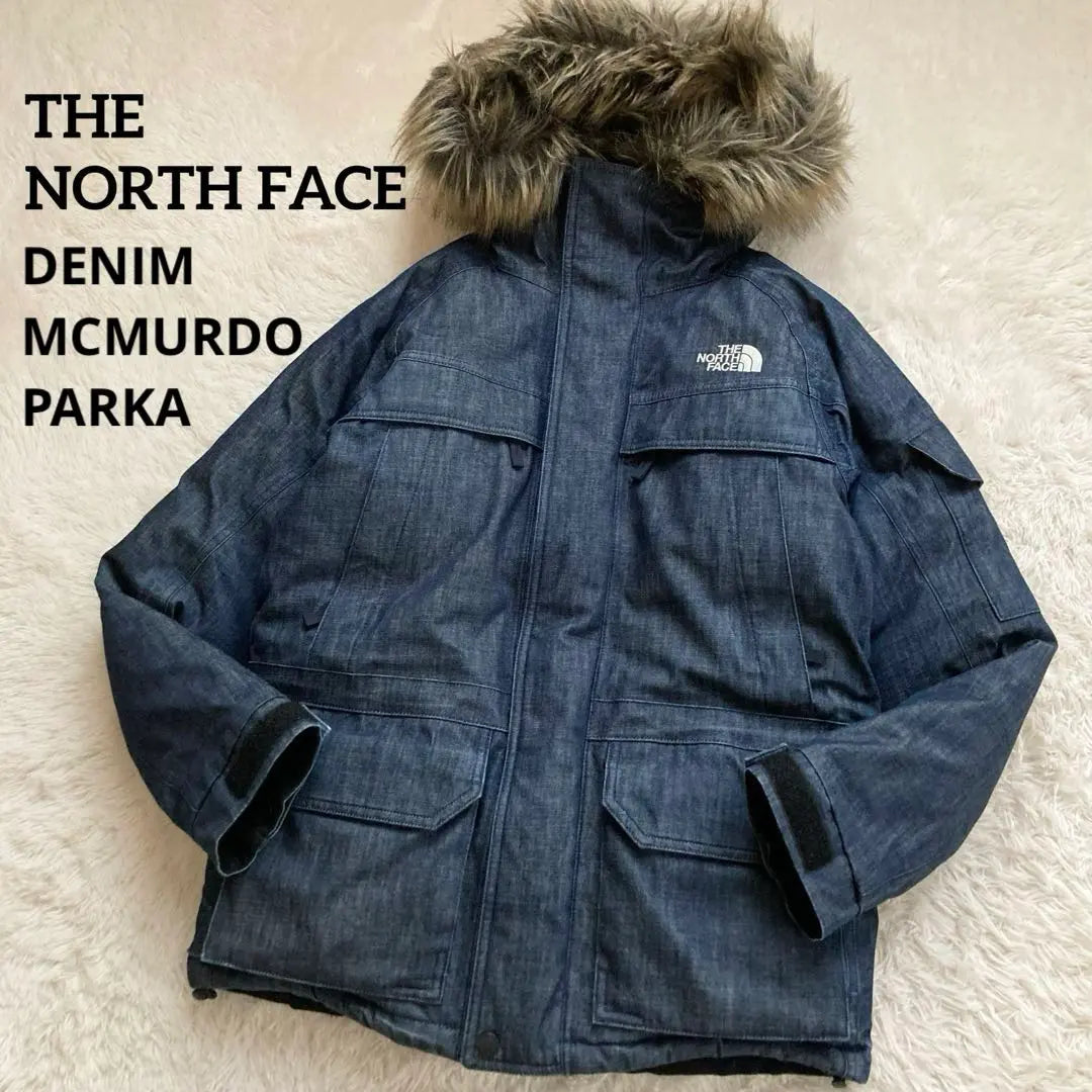 ✨Indigo✨The North Face Down Jacket Denim McMurdo ND91736