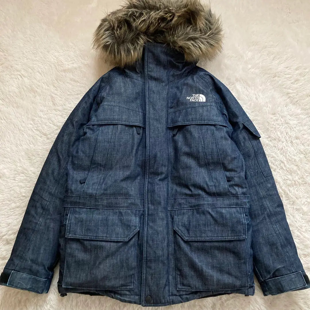 ✨Indigo✨The North Face Down Jacket Denim McMurdo ND91736