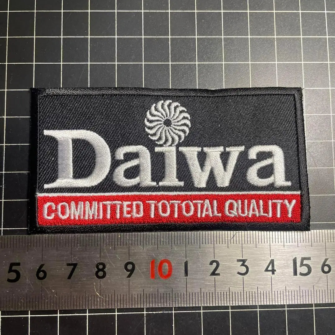 ★Iron patch★★Daiwa★Black★