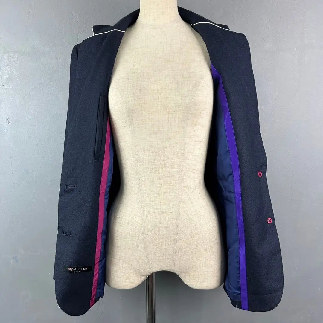 Chaqueta Blazer a medida PAUL SMITH MEN ONLY azul marino