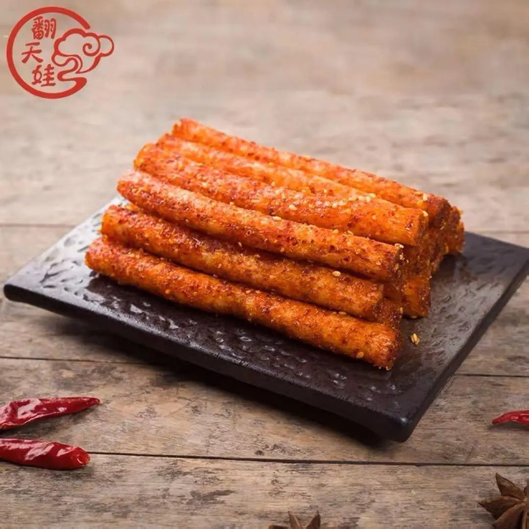 Edición limitada por tiempo limitado SW.4 palitos de macarrones 1 bolsa ラーティアオ Tentenwa Spicy Sticks China お confitería w51