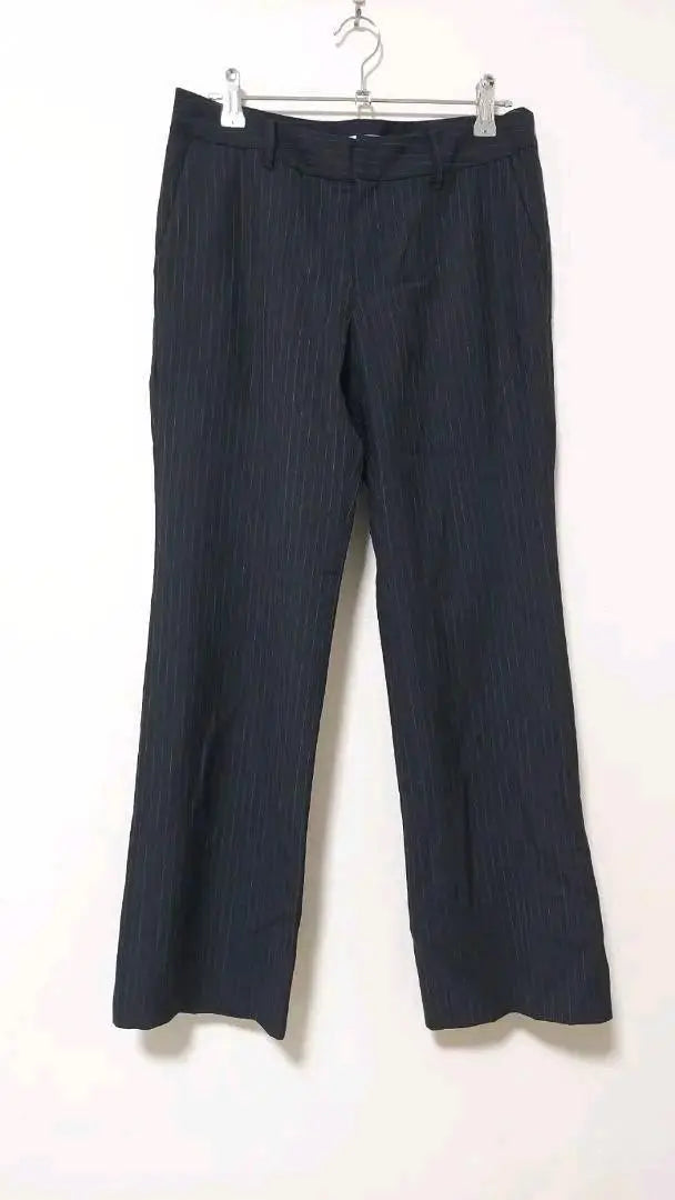 [SPICK%SPAN] Women's Slacks Striped Pattern Black 38 | 【SPICK%SPAN】レディース　スラックス　ストライプ柄　黒　38