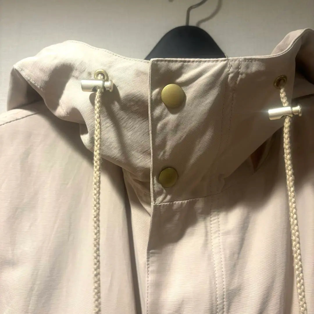 SLOBE IENA NC Weatherhoodie Blouson Beige 2024SS