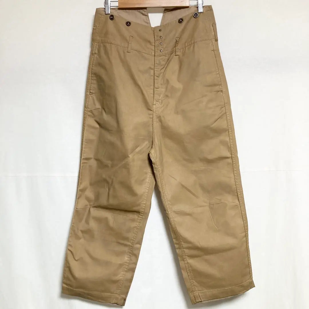 Porter Classic Coated Suspender Pants