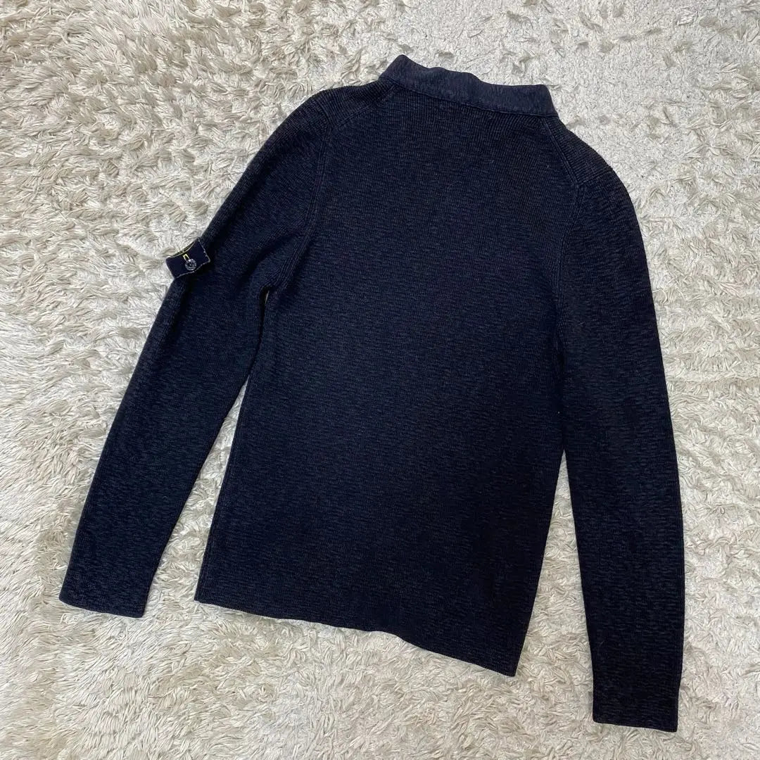 Stone Island Long Sleeve Knit Sweater Gray M | ストーンアイランド　長袖ニット　セーター　グレー　M